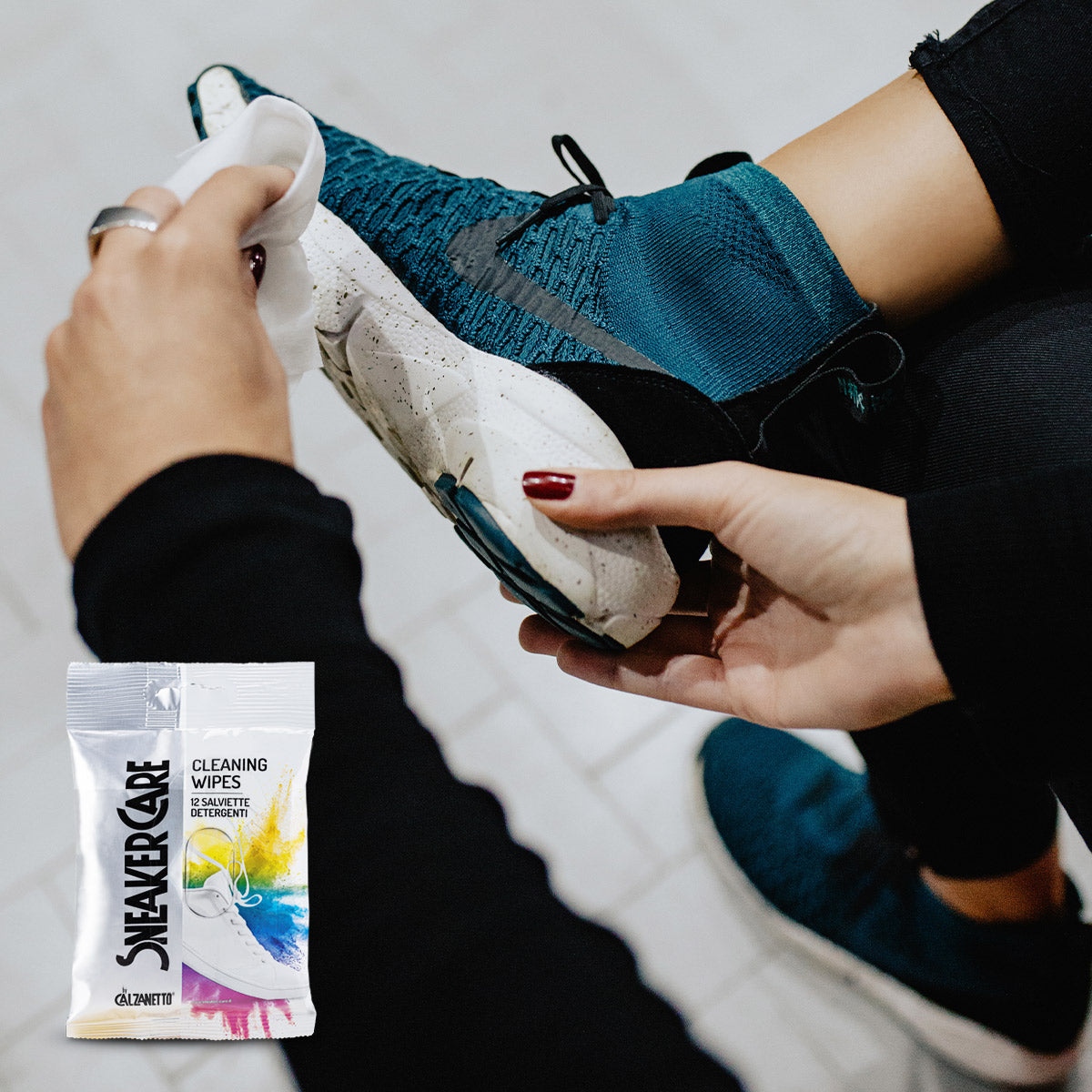 Sneaker Care Cleaning wipes